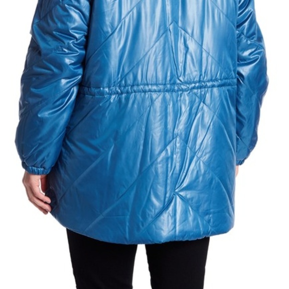 Kenneth Cole Faux Shearling Lined Collar Coat 1XL - Picture 4 of 6